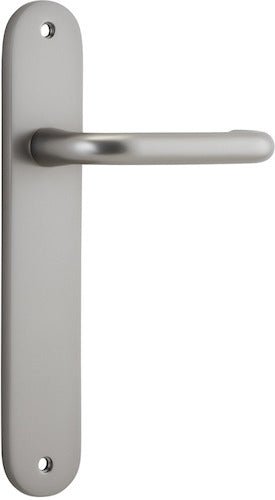 Oslo Oval DDA Compliant - Ella Grace - Iver - Satin Nickel - Door Levers