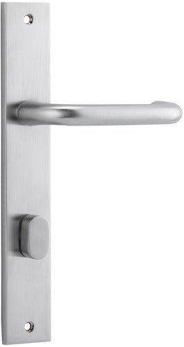 Oslo Rectangular DDA Compliant - Ella Grace - Iver - Brushed Chrome - Door Levers