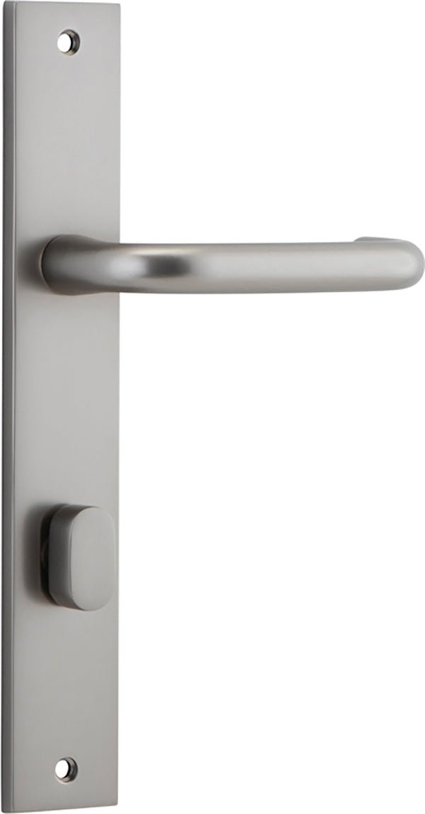 Oslo Rectangular DDA Compliant - Ella Grace - Iver - Distressed Nickel - Door Levers