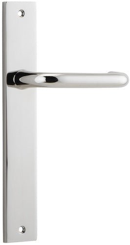 Oslo Rectangular DDA Compliant - Ella Grace - Iver - Polished Nickel - Door Levers