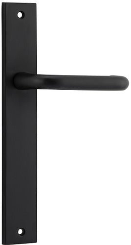 Oslo Rectangular DDA Compliant - Ella Grace - Iver - Matt Black - Door Levers