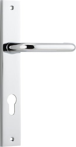 Oslo Rectangular DDA Compliant - Ella Grace - Iver - Polished Chrome - Door Levers