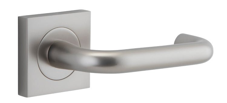 Oslo Square DDA Compliant - Ella Grace - Iver - Satin Nickel - Door Levers