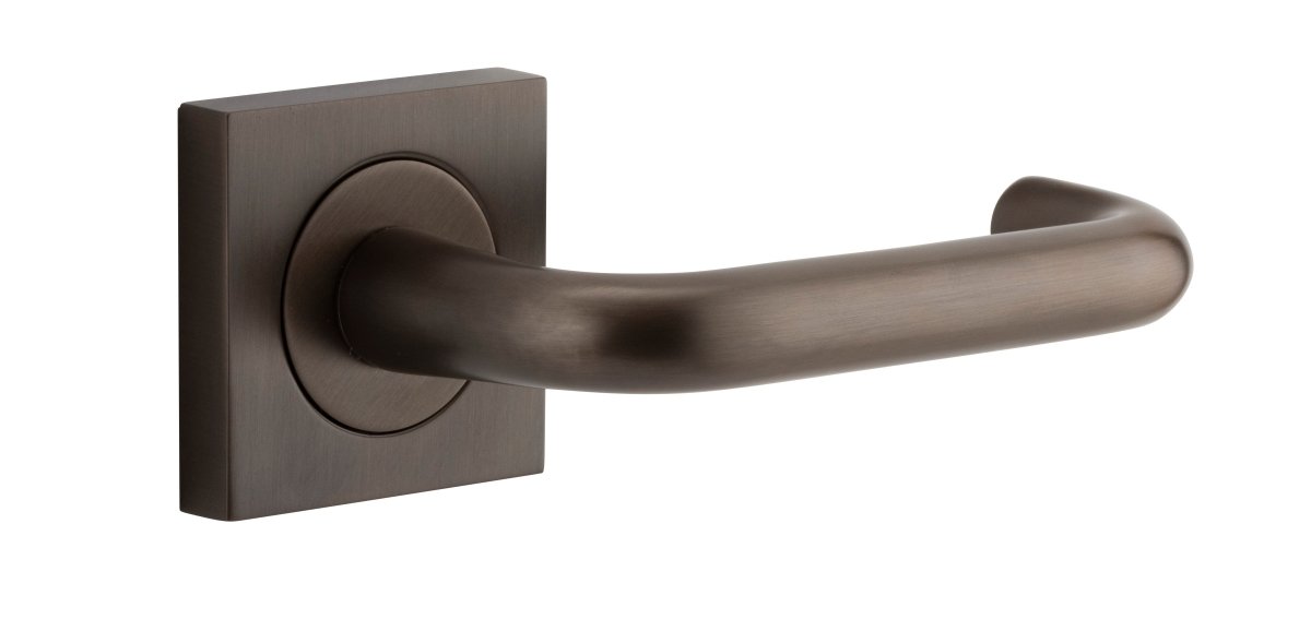 Oslo Square DDA Compliant - Ella Grace - Iver - Signature Brass - Door Levers