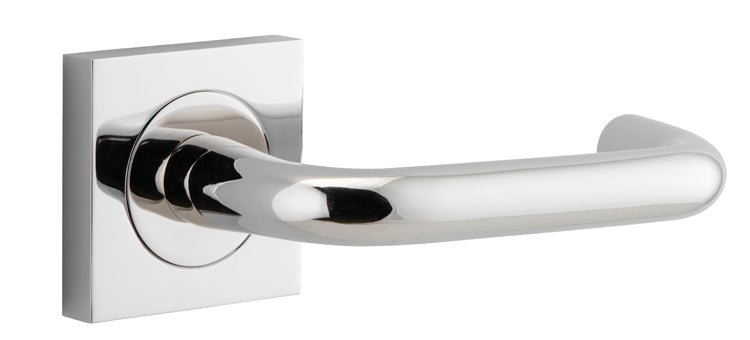 Oslo Square DDA Compliant - Ella Grace - Iver - Polished Nickel - Door Levers