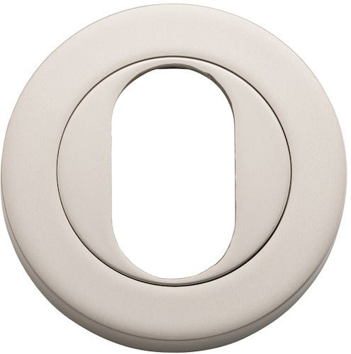 Oval Escutcheon - Round - Ella Grace - Iver - Satin Nickel - Escutcheons