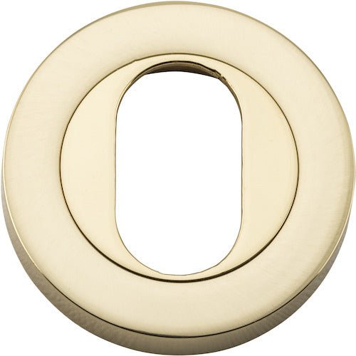 Oval Escutcheon - Round - Ella Grace - Iver - Polished Brass - Escutcheons