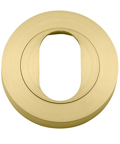 Oval Escutcheon - Round - Ella Grace - Iver - Brushed Gold PVD - Escutcheons