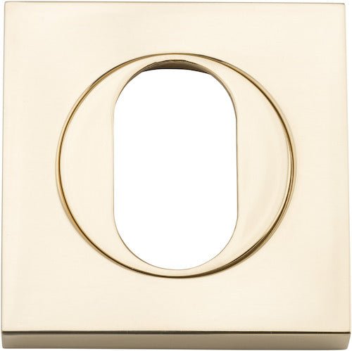 Oval Escutcheon - Square - Ella Grace - Iver - Polished Brass - Escutcheons