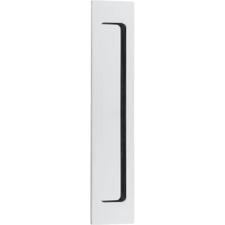 Rectangular Flush Pull - Ella Grace - Iver - Polished Chrome - Sliding Door Pulls