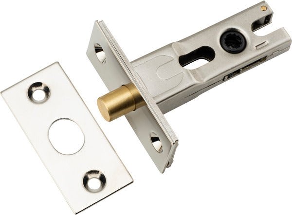 Round Privacy Bolt - Ella Grace - Iver - Polished Nickel - Tube Latches & Bolts