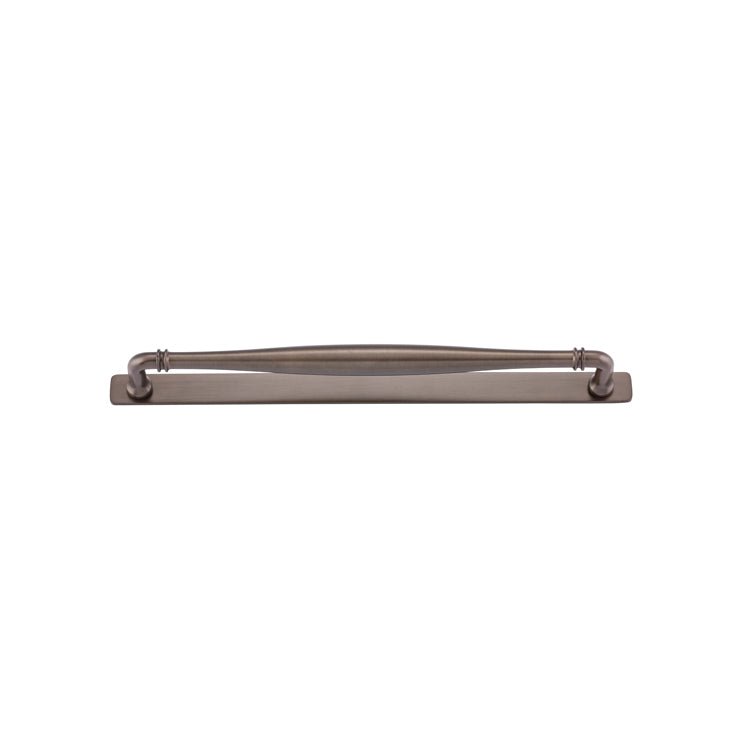 Sarlat Cabinet Pull with Backplate - Ella Grace - Iver - Signature Brass - Cabinet Pulls