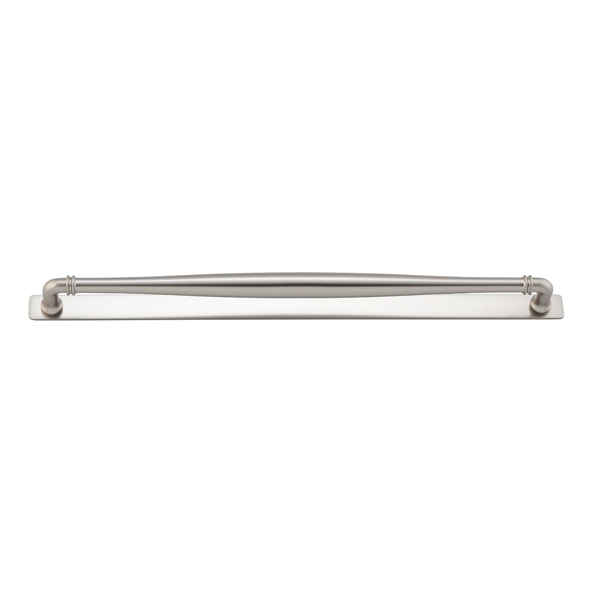 Sarlat Cabinet Pull with Backplate - Ella Grace - Iver - Satin Nickel - Cabinet Pulls