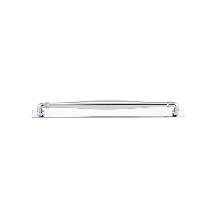 Sarlat Cabinet Pull with Backplate - Ella Grace - Iver - Polished Chrome - Cabinet Pulls