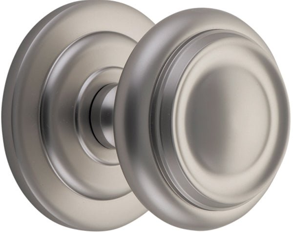 Sarlat Centre Door Knob - Ella Grace - Iver - Satin Nickel - Centre Door Knobs