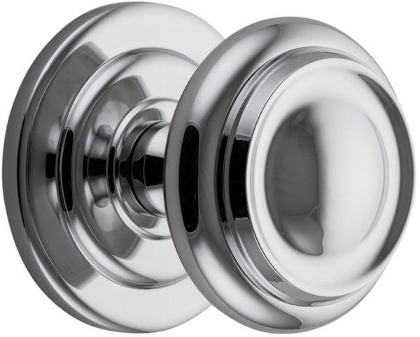 Sarlat Centre Door Knob - Ella Grace - Iver - Polished Chrome - Centre Door Knobs