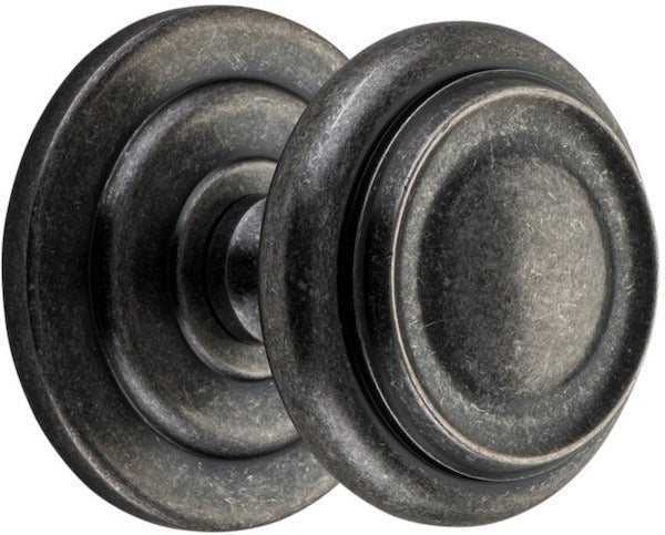 Sarlat Centre Door Knob - Ella Grace - Iver - Distressed Nickel - Centre Door Knobs