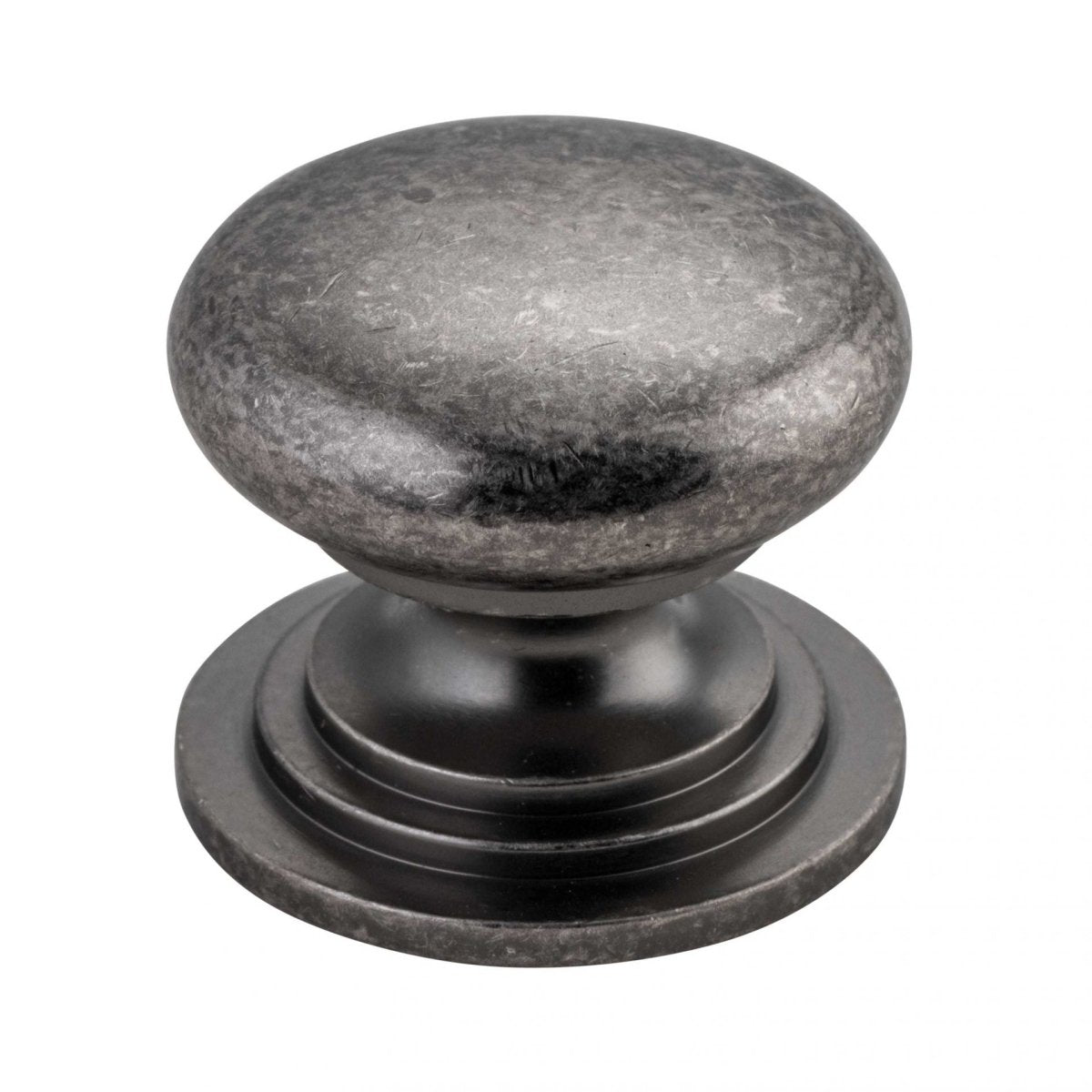 Sarlat Cupboard Knobs - Ella Grace - Iver - Distressed Nickel - Cupboard Knobs