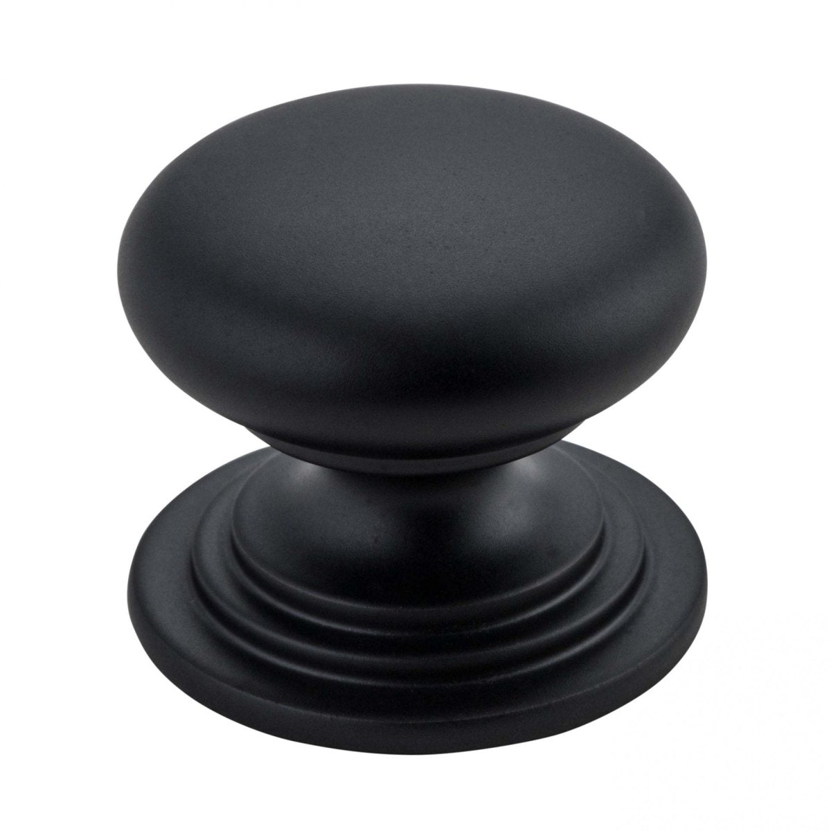 Sarlat Cupboard Knobs - Ella Grace - Iver - Matt Black - Cupboard Knobs