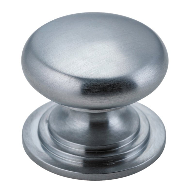 Sarlat Cupboard Knobs - Ella Grace - Iver - Brushed Chrome - Cupboard Knobs