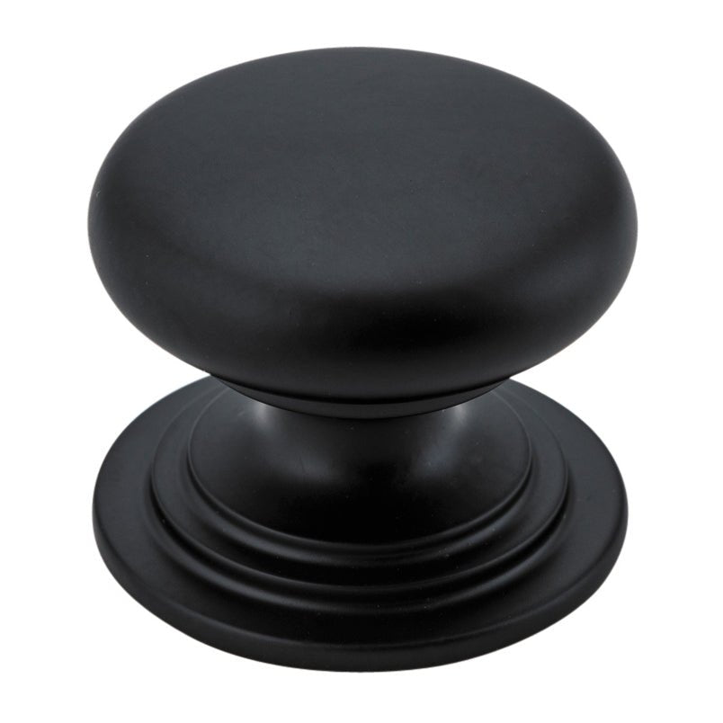 Sarlat Cupboard Knobs - Ella Grace - Iver - Matt Black - Cupboard Knobs