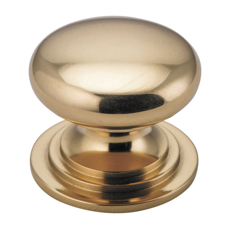 Sarlat Cupboard Knobs - Ella Grace - Iver - Polished Brass - Cupboard Knobs