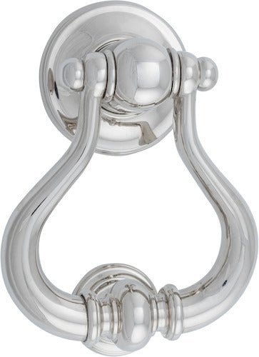 Sarlat Door Knockers - Ella Grace - Iver - Polished Nickel - Door Knockers