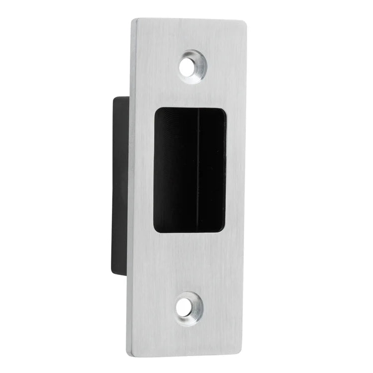 Sliding Door Edge Pull Rectangular - Ella Grace - Iver - Brushed Chrome - Sliding Door Pulls