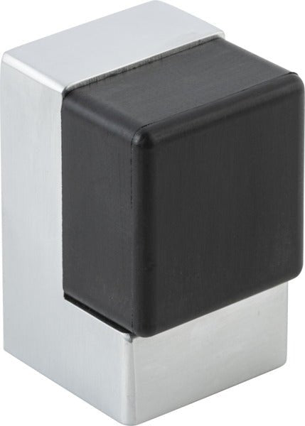 Square Door Stop - Ella Grace - Iver - Brushed Chrome - Door Stops