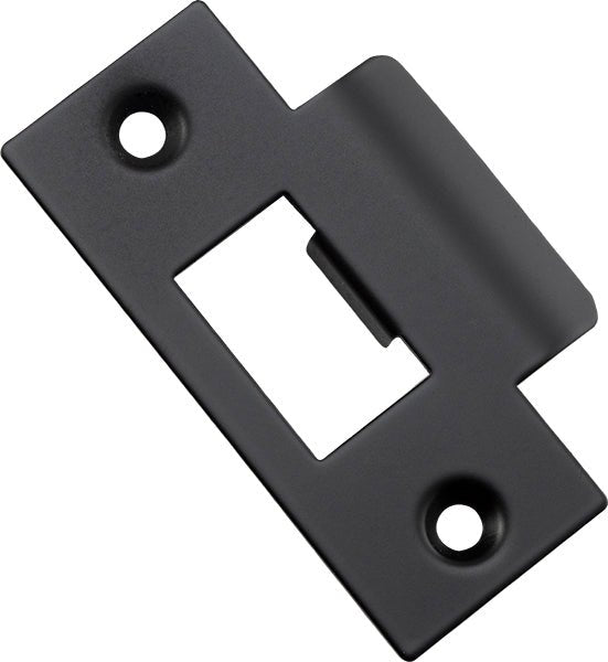 T' Universal Striker Plate - Ella Grace - Iver - Matt Black - Tube Latches & Bolts